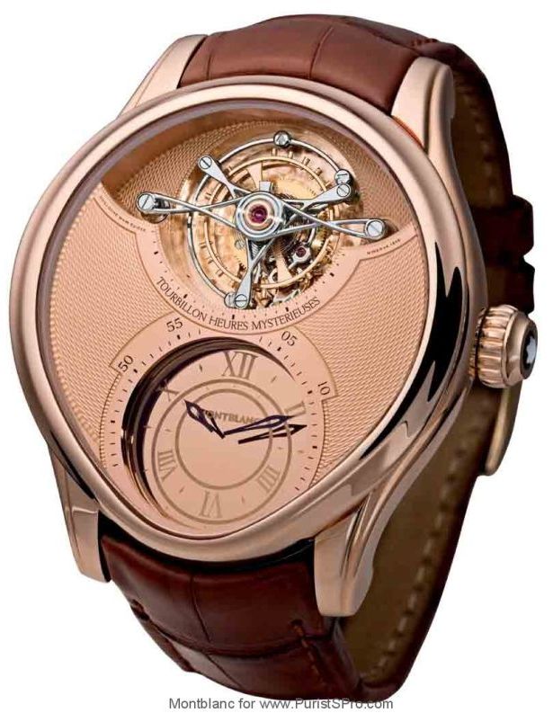 Montblanc Grand Tourbillon Heures Mysterieuses Is Like A Watch In A Tuxedo Watch Releases 