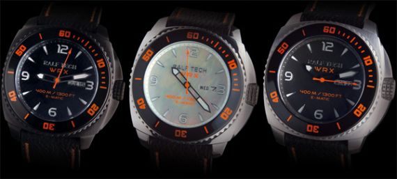 Ralf Tech WRX Perlage Dial Diving Watch Wrist Time Reviews 
