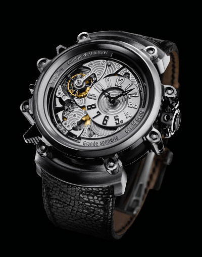 Gerald Genta Arena Metasonic Sonnerie Watch - 0,000 Watch Releases 