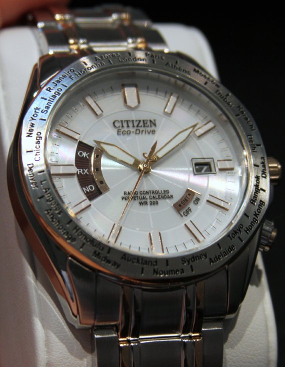 Citizen Eco-Drive World Perpetual AT Watches