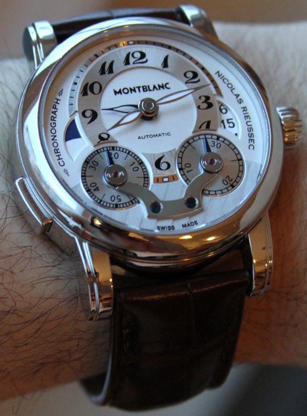 Montblanc Nicolas Rieussec Chronograph Automatic Watch Review  Wrist Time Reviews 