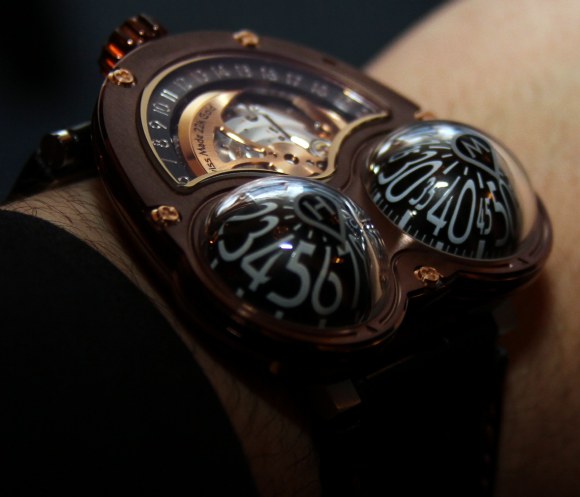 MB & F HM3 Chocolate Frog & Rebel Hands-On: unieke horloges, Unique Business Hands-On 