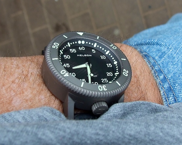 Exclusive: Helson Titanium Gauge Watch Review Hands-On 