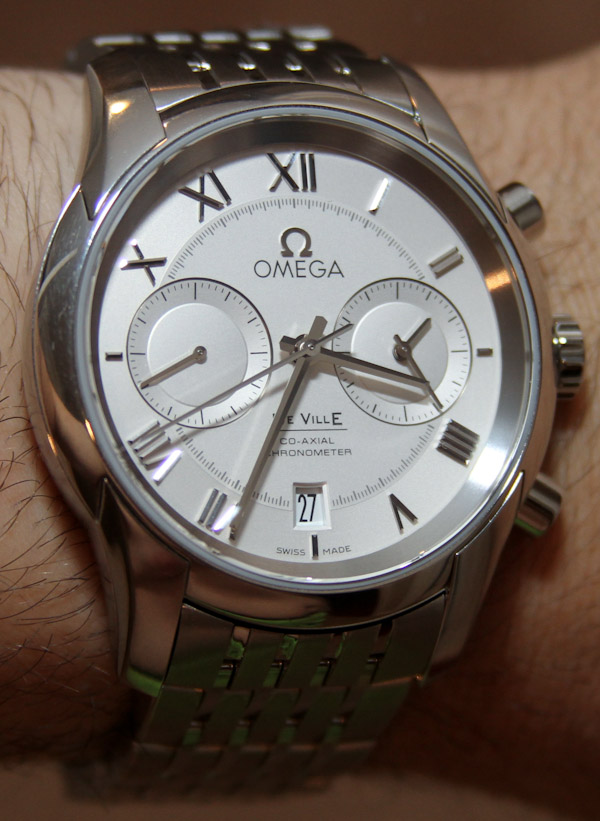 Omega De Ville Co-Axial Chronograph Watch Review ...