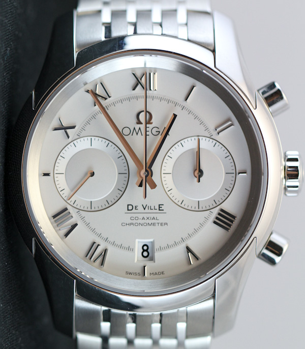 Omega De Ville Co-Axial Chronograph Watch Review ...