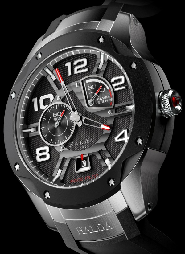 Halda Race Pilot Watch Zenith Mechanical & Digital Movement   watch releases 
