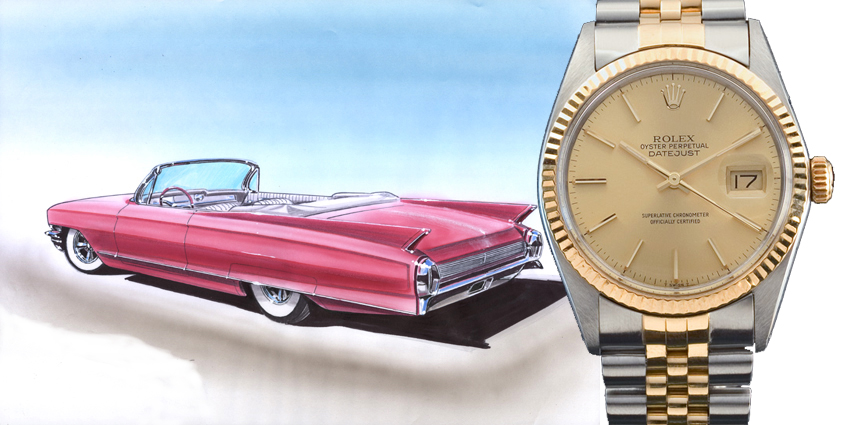 Cars Change, Watches Don't: Looking At Cadillacs & Rolex Over The Years Feature Articles 