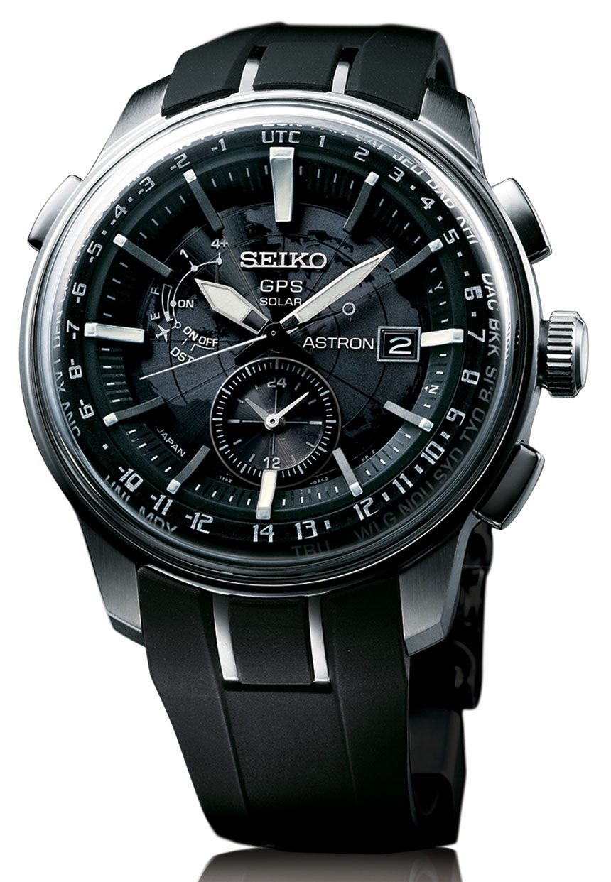Seiko Astron Solar GPS Watch New Design Added For 2014 Watch Releases 