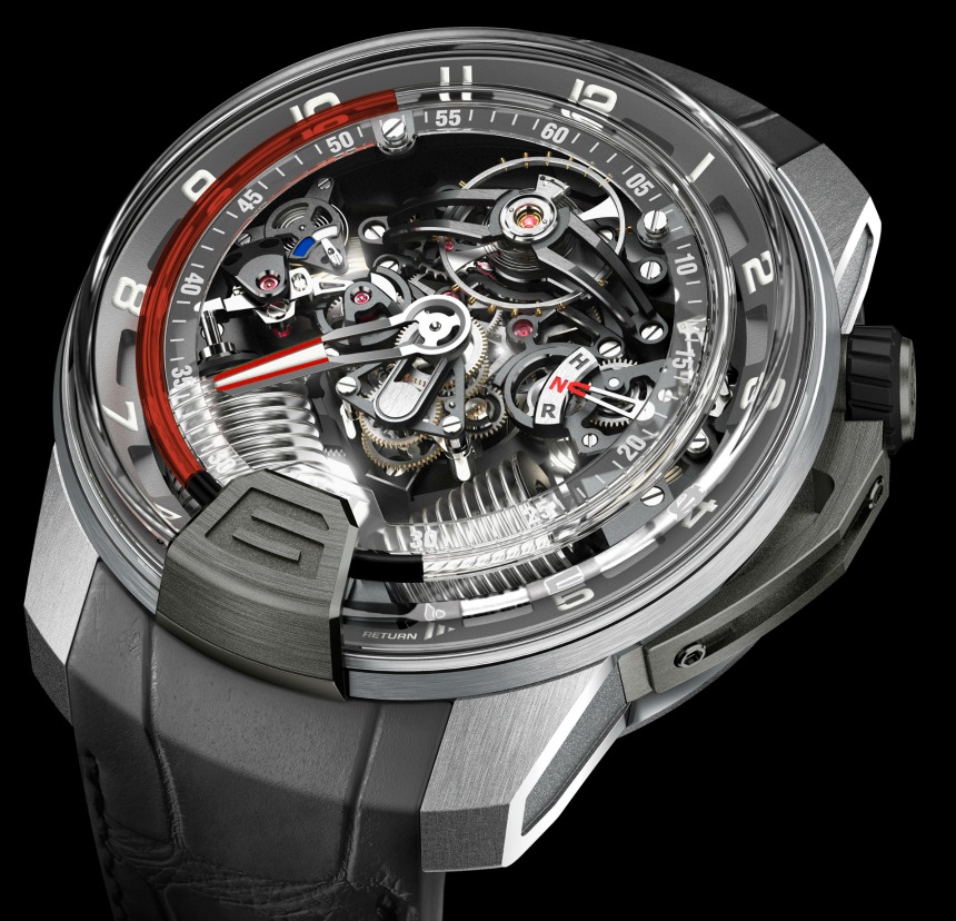 HYT H2 White Gold Blue & Platinum Red Watches watch releases 