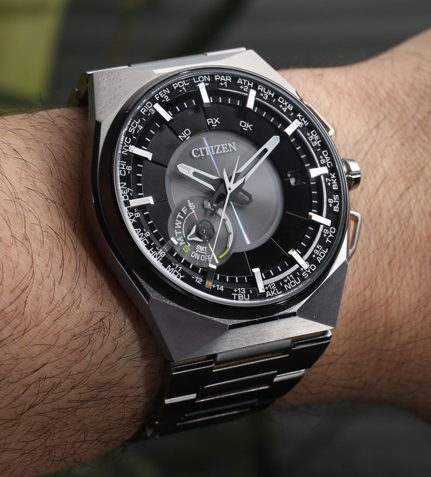 Citizen Eco-Drive Satellite Wave F100 GPS Watch Hands-On