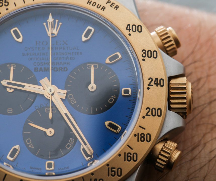 Bamford Watch Department Rolex Daytona dial