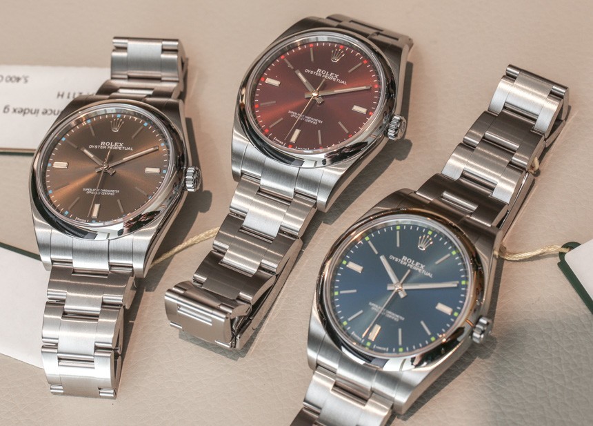 Rolex Oyster Perpetual Watches New For 2015 Hands-On Hands-On 