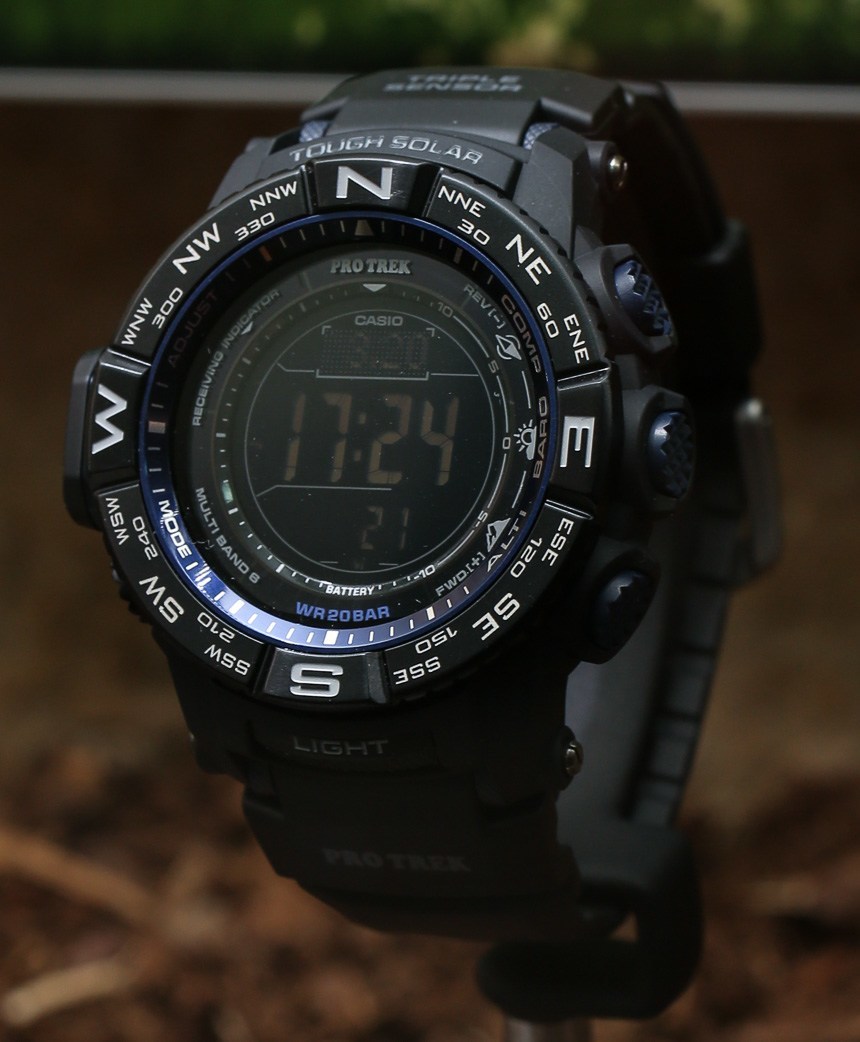 Casio Pro Trek PRW-3500 Watches For 2015 Hands-On | aBlogtoWatch