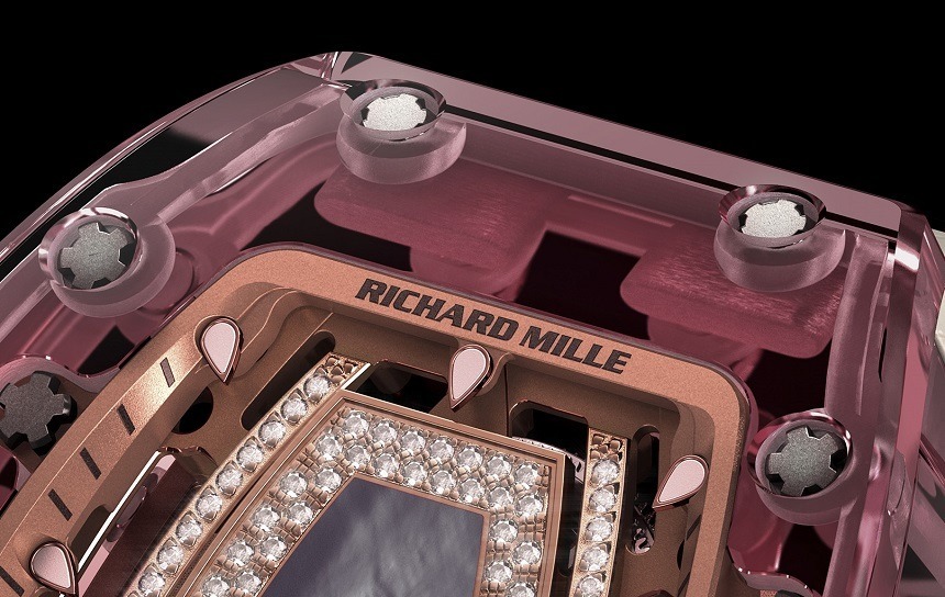 Richard Mille RM 07-02 Pink Lady Sapphire Automatikuhr ansehen 