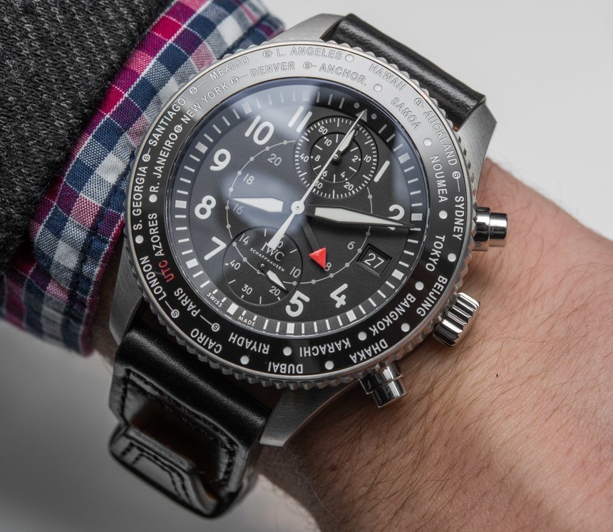 IWC Pilot's Timezoner Chronograph Watch Hands-On Hands-On 