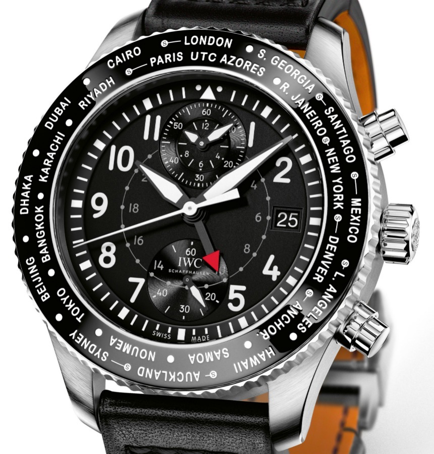 IWC Pilot's Watch Timezoner Chronograph Watch Releases 