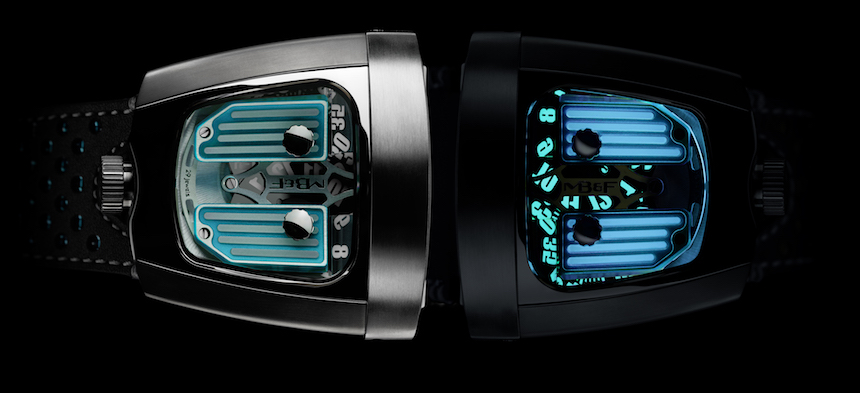 MB&F HMX Watch & StarFleet Machine Black Badger Limited Editions Watch Releases 