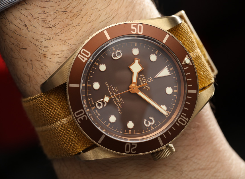 Tudor Heritage Black Bay Bronze 79250BM Watch Hands-On Hands-On 