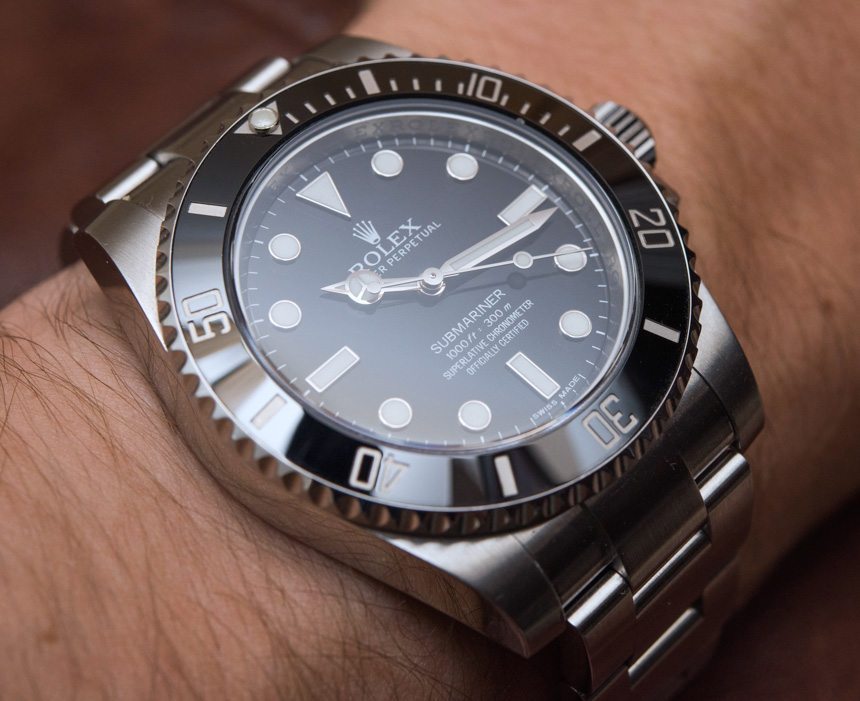 Rolex Submariner 116610LV In Green Watch Review Wrist Time Reviews 