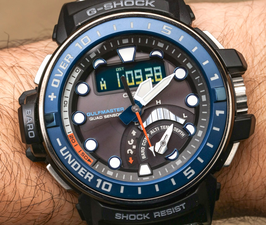 Casio G-Shock Master Of G Gulfmaster GWNQ1000-1A Watch Review Wrist Time Reviews 