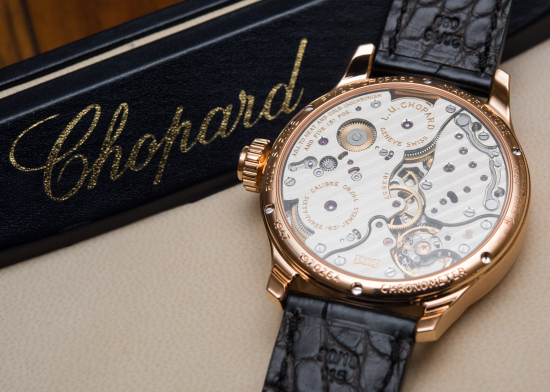 Chopard L.U.C Full Strike Minute Repeater Watch With Sapphire Gongs Hands-On Hands-On 