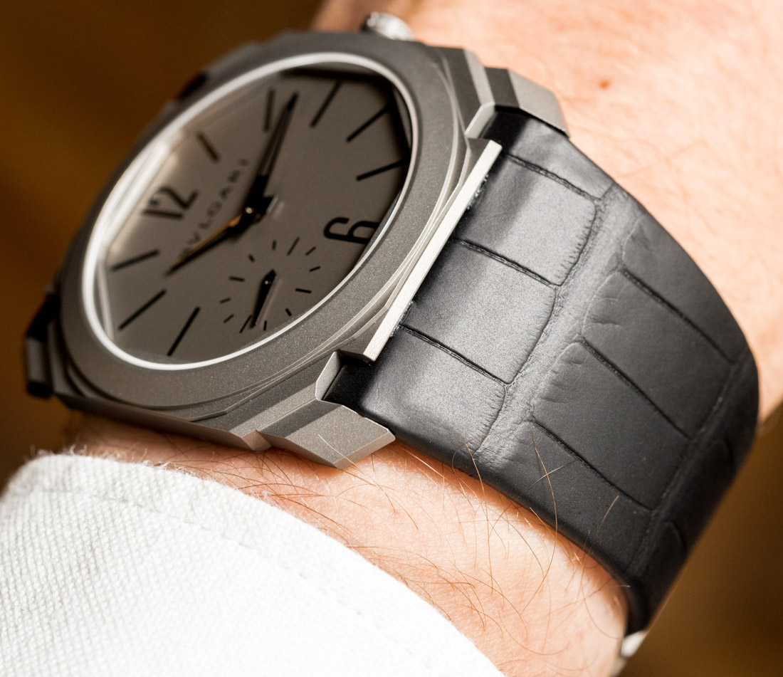 Record-Thin Bulgari Octo Finissimo Automatic Watch Hands-On Hands-On 