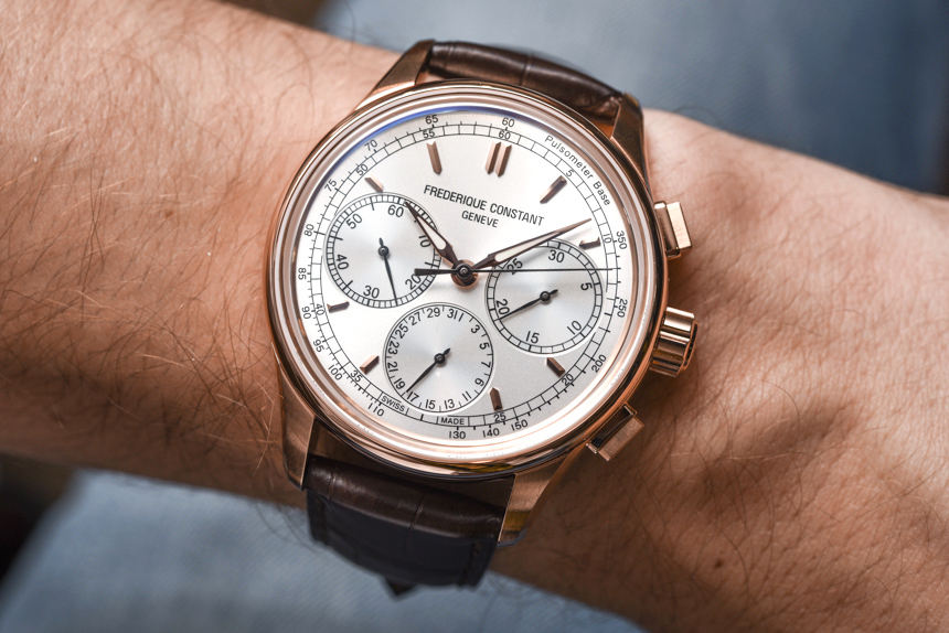 Frederique Constant Flyback Chronograph Manufacture Watch Hands-On