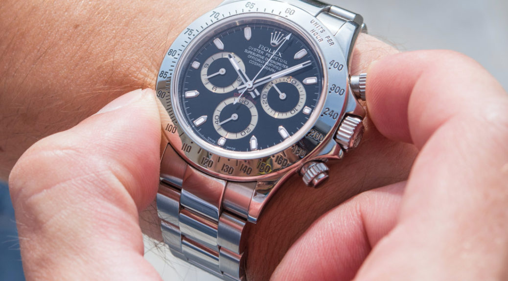 Rolex Daytona 116520 In Steel With Black Dial Watch Review