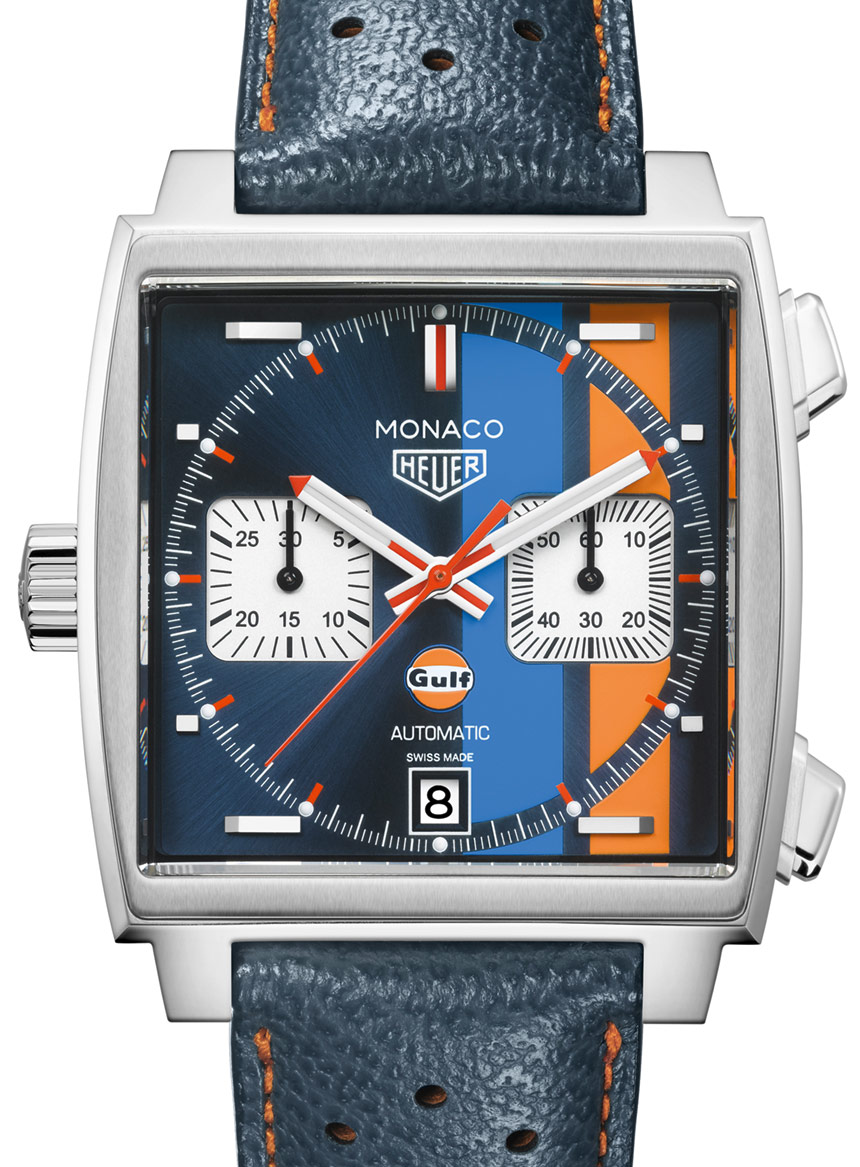 TAG Heuer Monaco Gulf Special Edition Watch | aBlogtoWatch