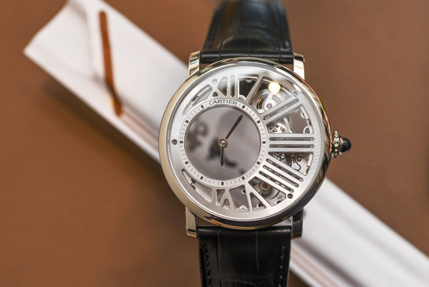 Cartier Rotonde De Cartier Mysterious Hour Skeleton Watch Hands-On
