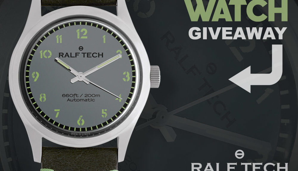 LAST CHANCE: Ralf Tech Académie Automatic ‘Ranger’ Watch Giveaway