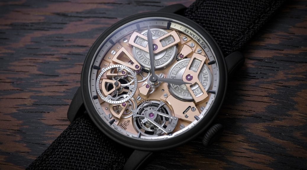 Arnold & Son Tourbillon Chronometer No. 36 Gunmetal Watch