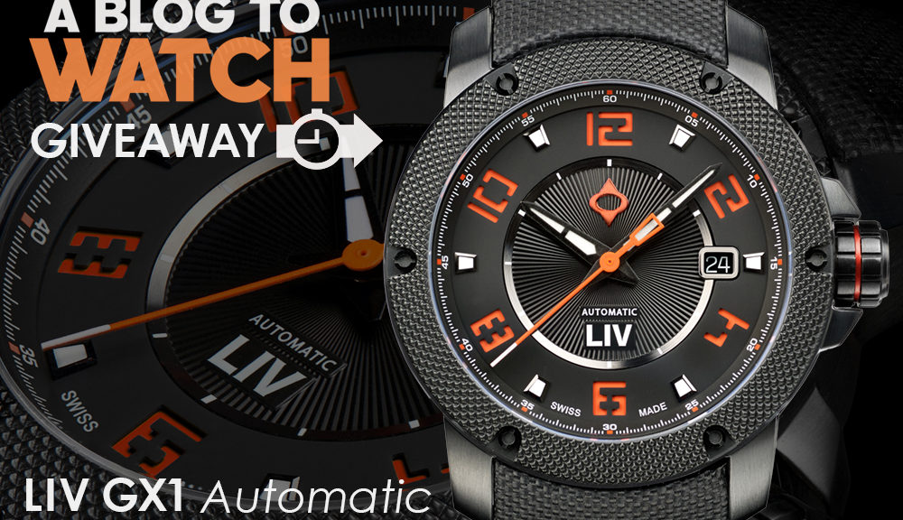 LAST CHANCE: LIV GX1 Automatic Watch Giveaway