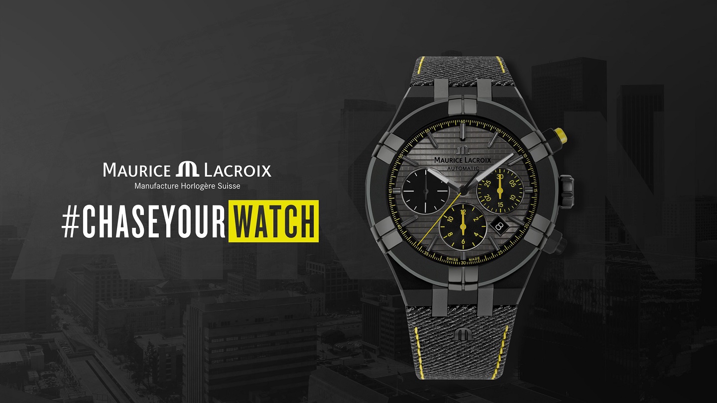 Maurice Lacroix Launches The #Chaseyourwatch Worldwide Treasure Hunt