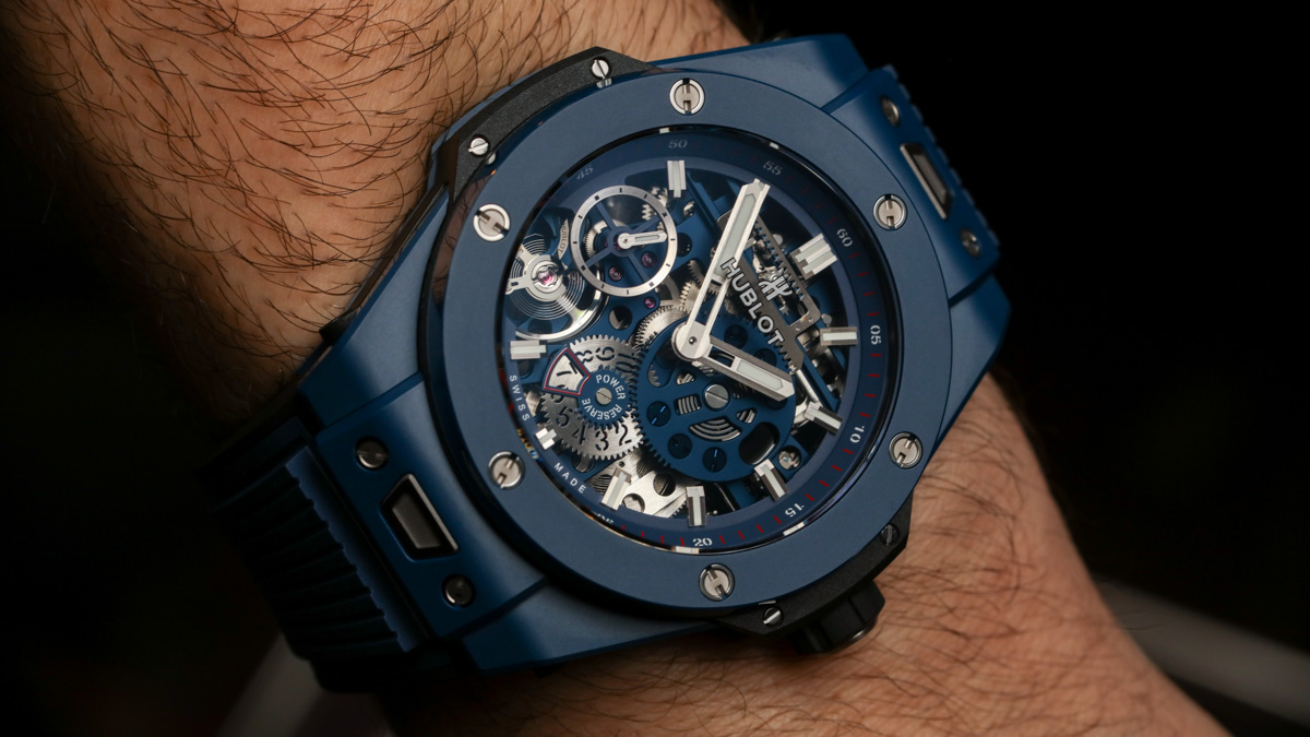 Hublot Meca-10 Ceramic Blue Hands-On & Why This Big Bang Is For Watch Movement Lovers