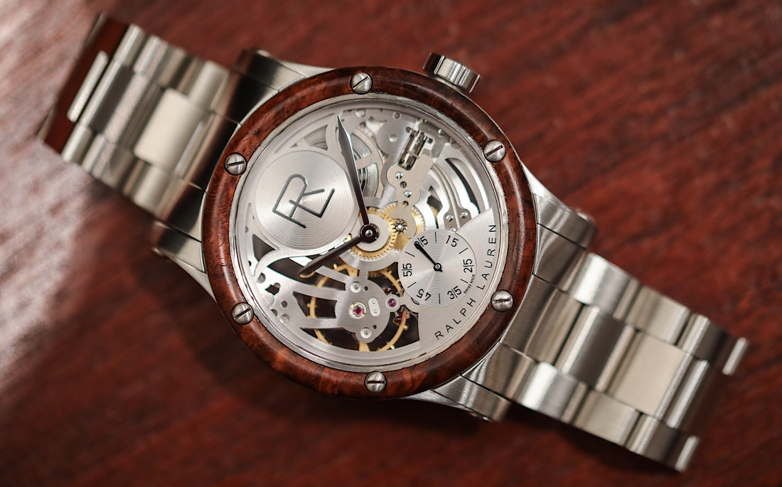 Ralph Lauren Automotive Skeleton Steel Watch Hands-On