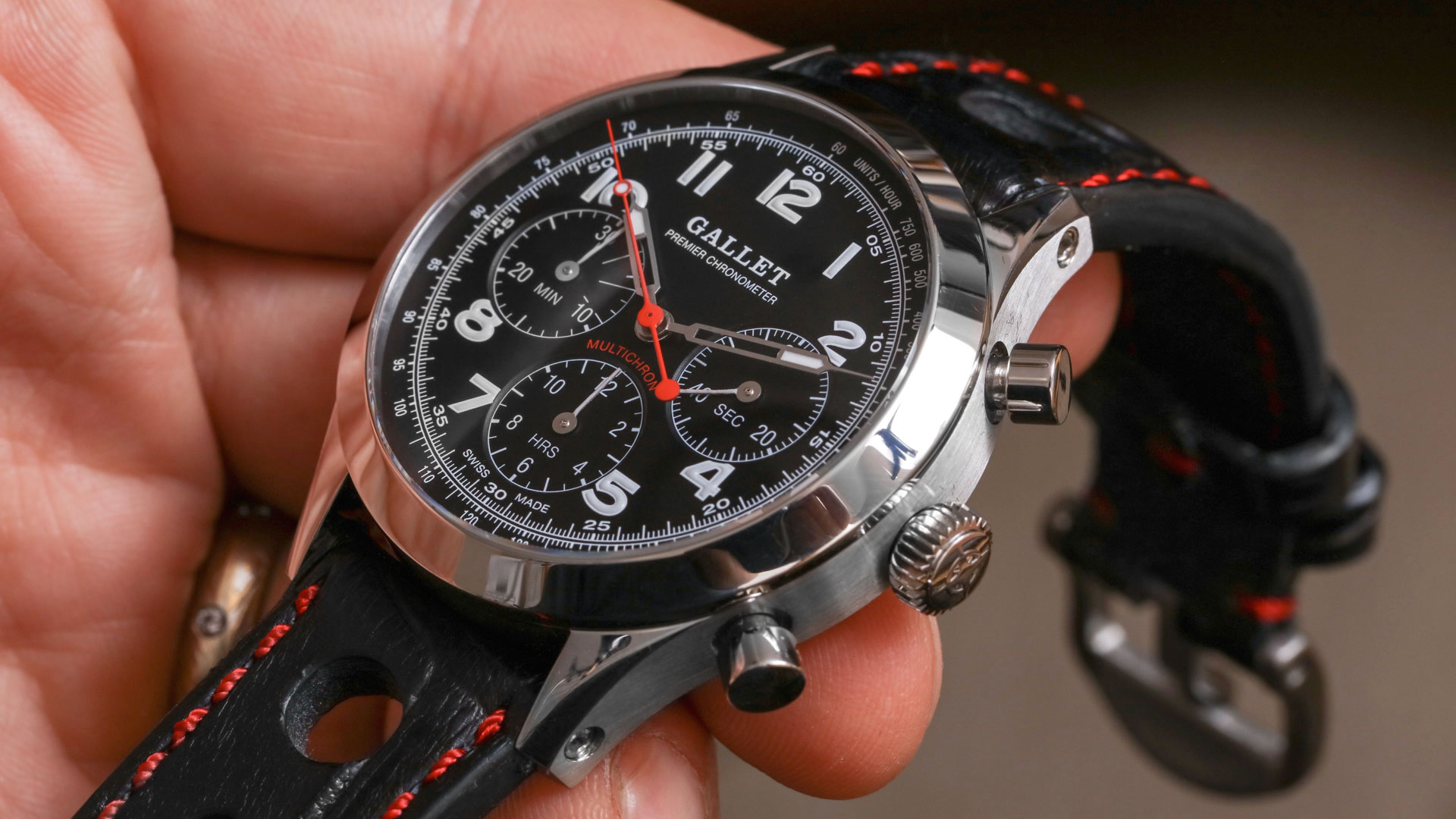 Gallet Racing Heritage Chronograph Watch Review