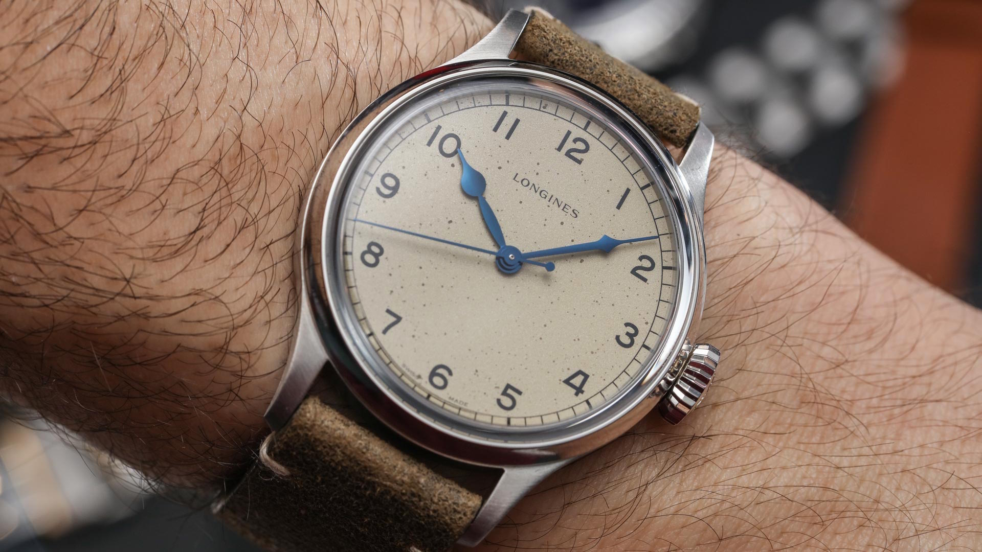 Longines Heritage Military Watch Hands-On