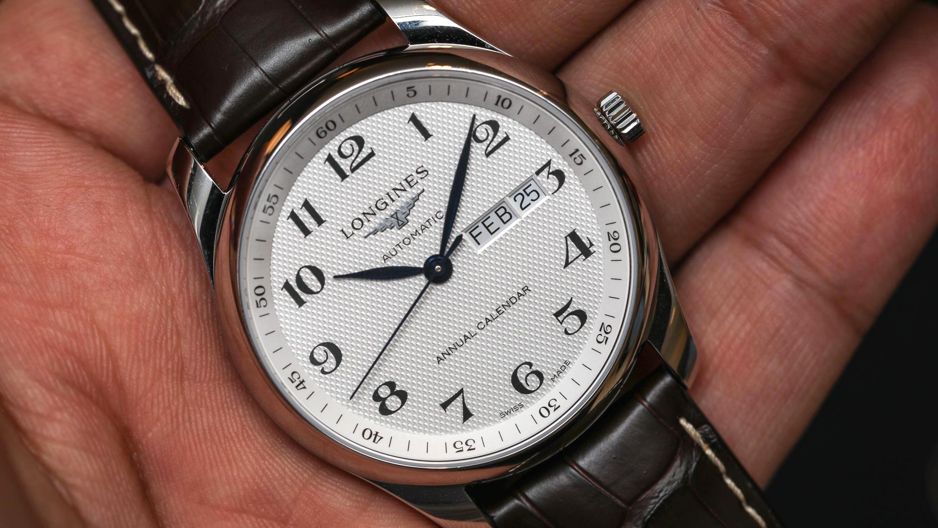 Longines Master Collection Annual Calendar Watch Hands-On