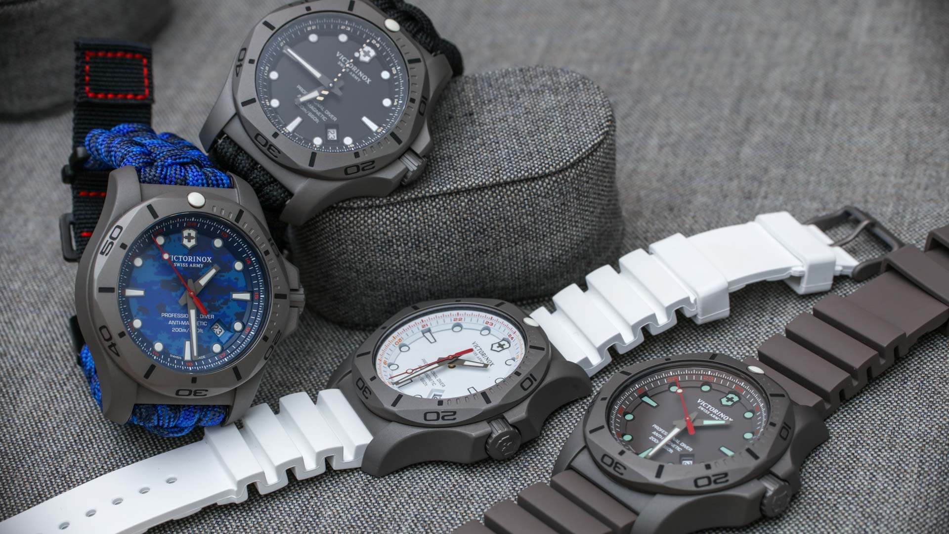 Victorinox Swiss Army INOX Professional Diver Titanium Watches Hands-On