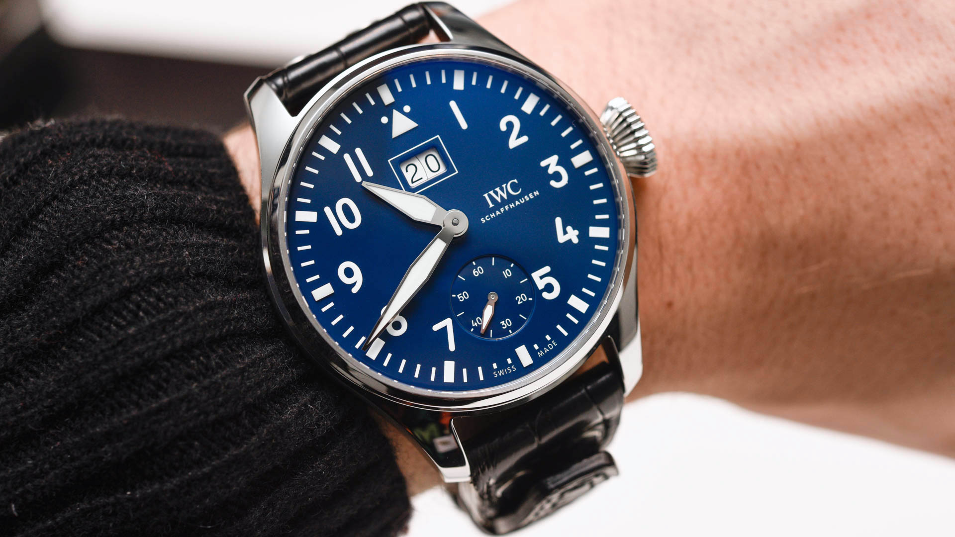 IWC Big Pilot’s Watch Big Date Edition ‘150 Years’ Hands-On