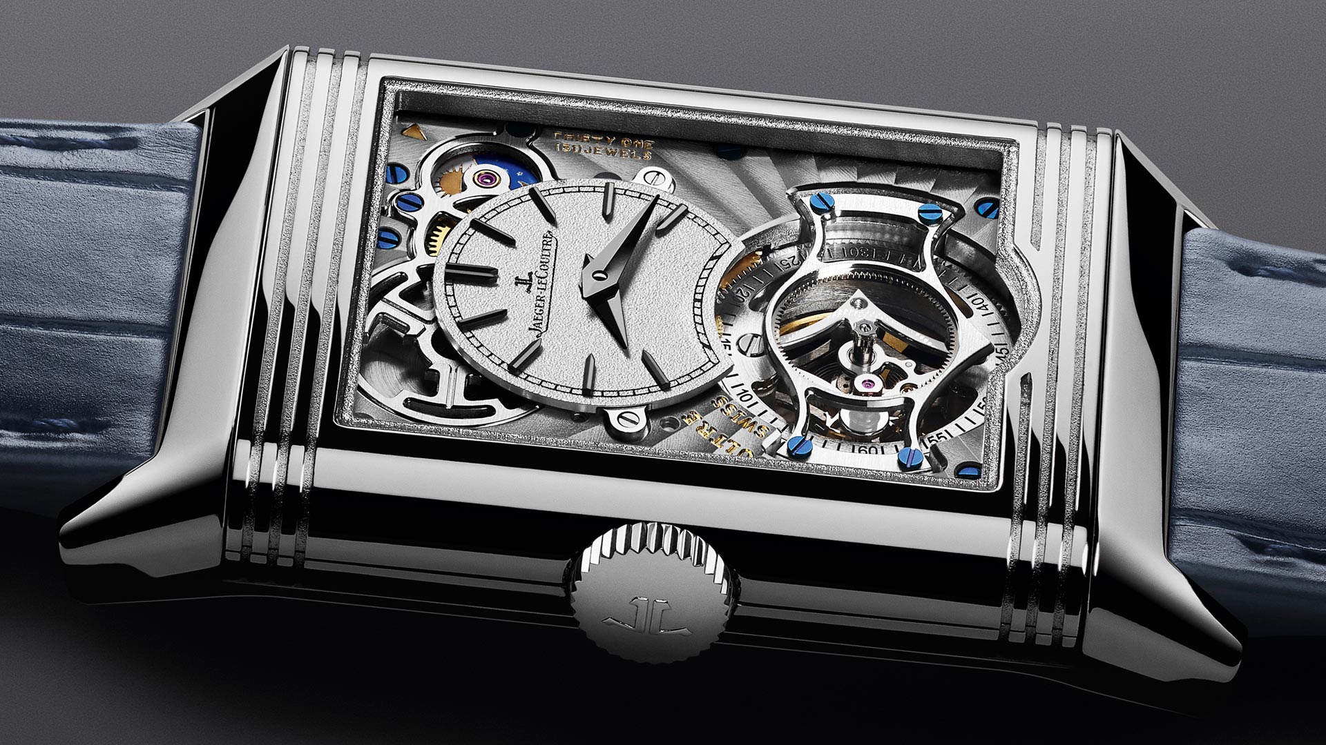 Jaeger-LeCoultre Reverso Tribute Tourbillon Duoface Is The First Of Its Kind