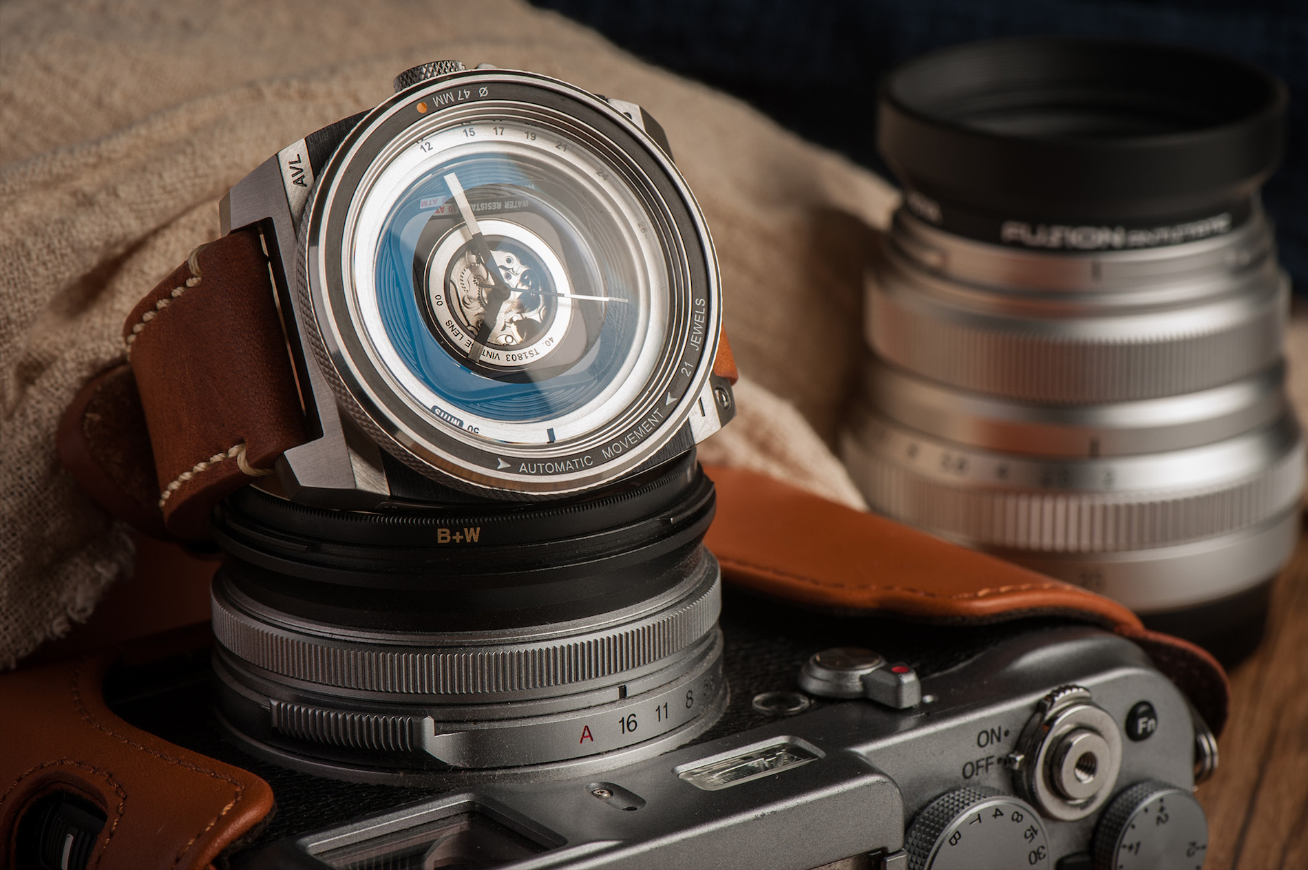 TACS AVL2 Watch Inspired By Vintage Cameras