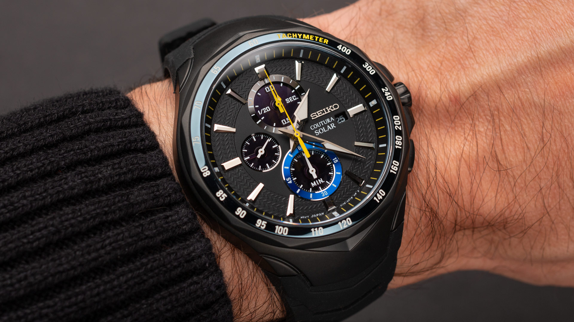 Seiko Coutura Solar Chronograph Jimmie Johnson Special Edition Watch Hands-On