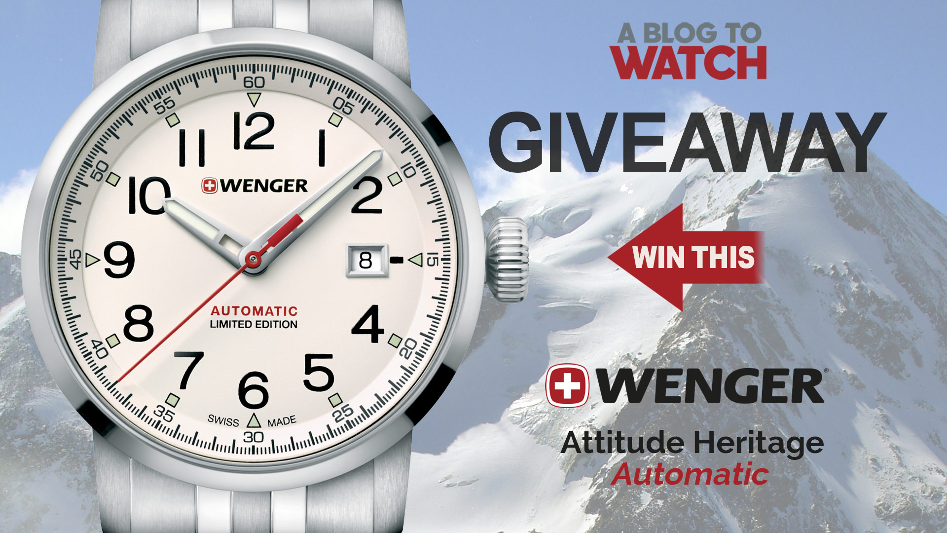 WATCH GIVEAWAY: Wenger Attitude Heritage Automatic Limited Edition
