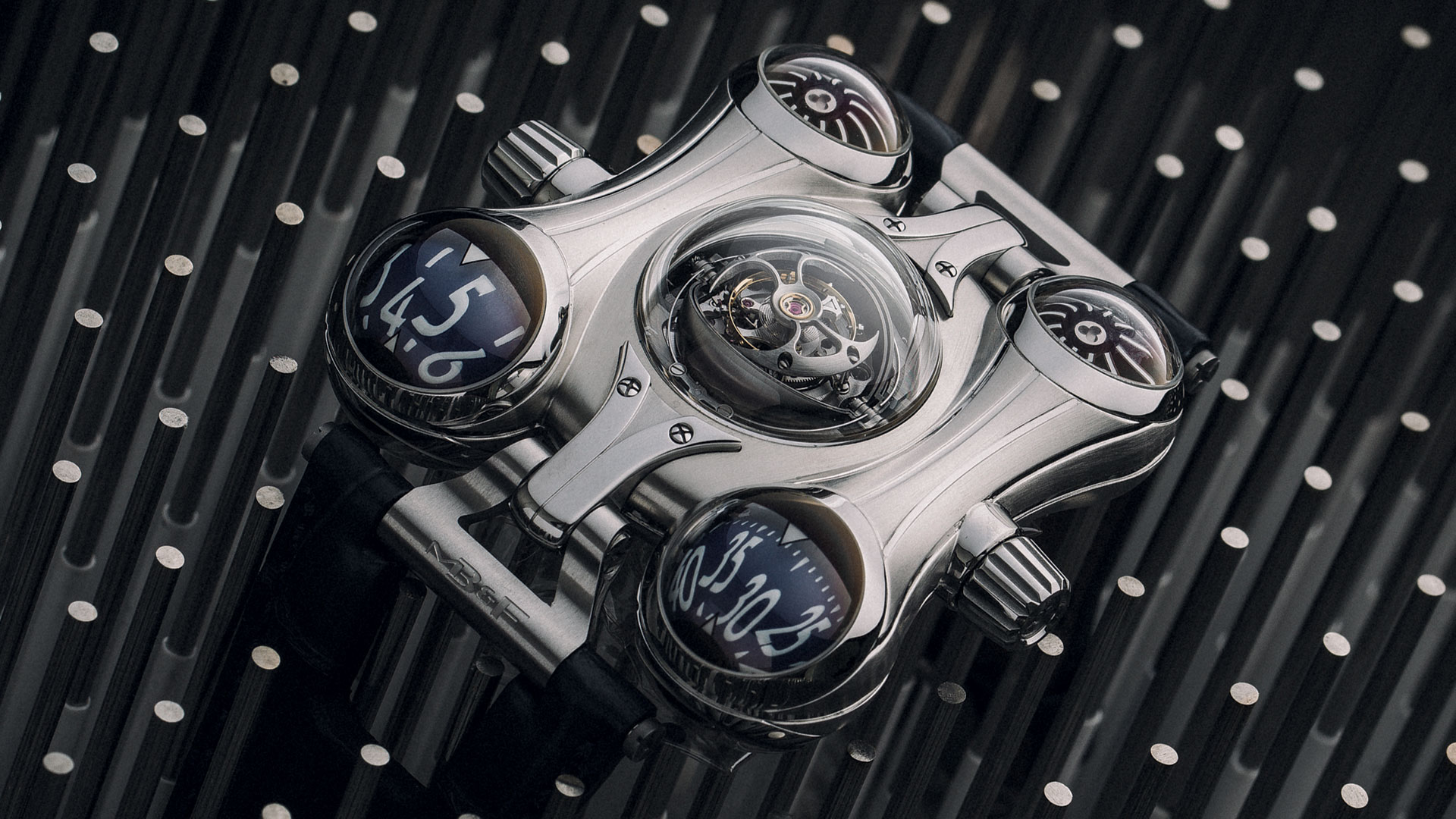 MB&F HM6 Final Edition Watch In Steel