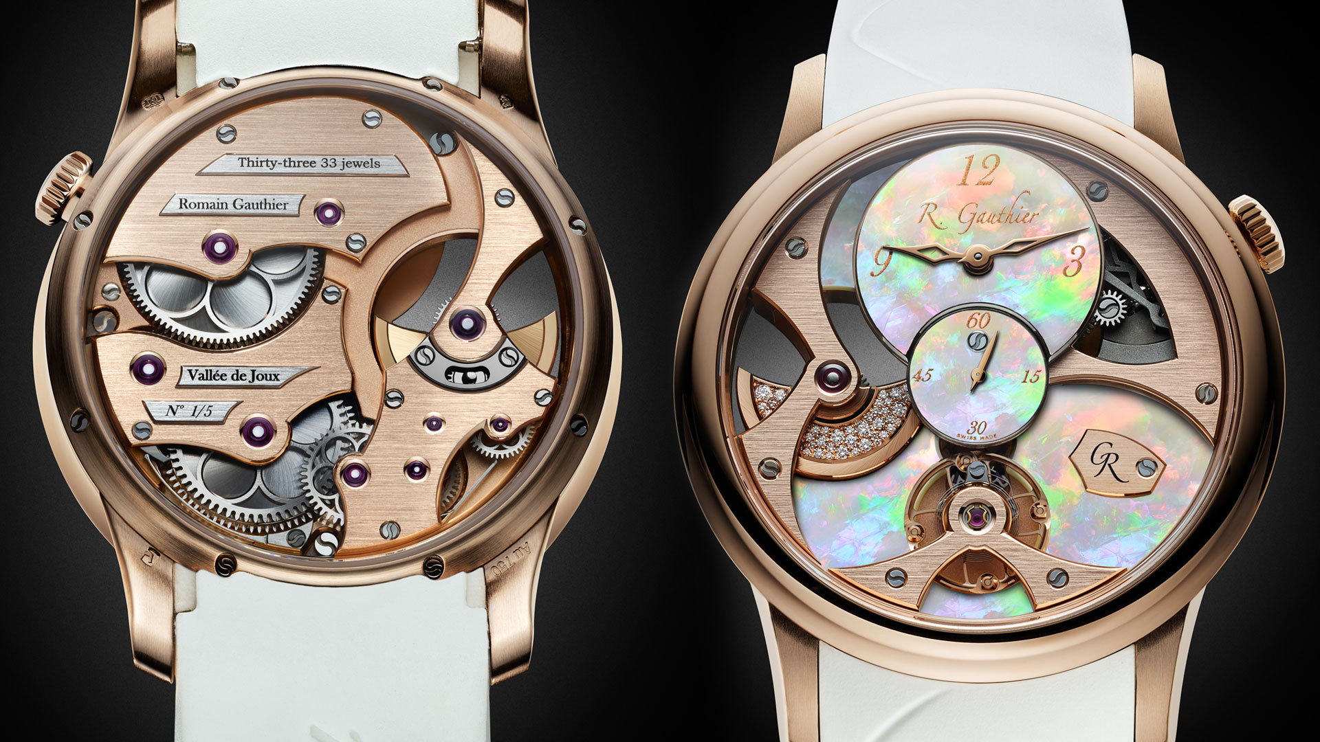 Romain Gauthier Insight Micro-Rotor Lady Opal Watch