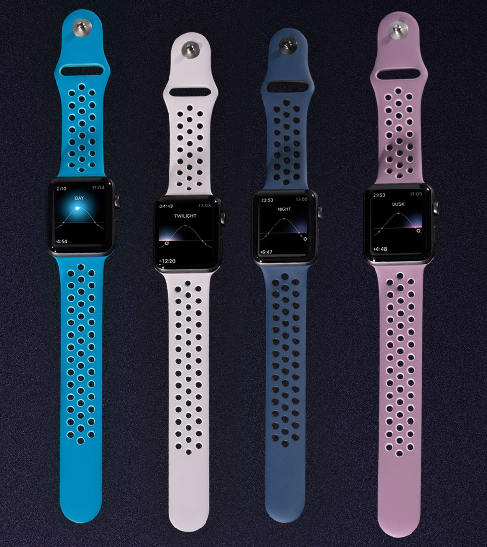 Apple Nike+ Bands To Colors | aBlogtoWatch