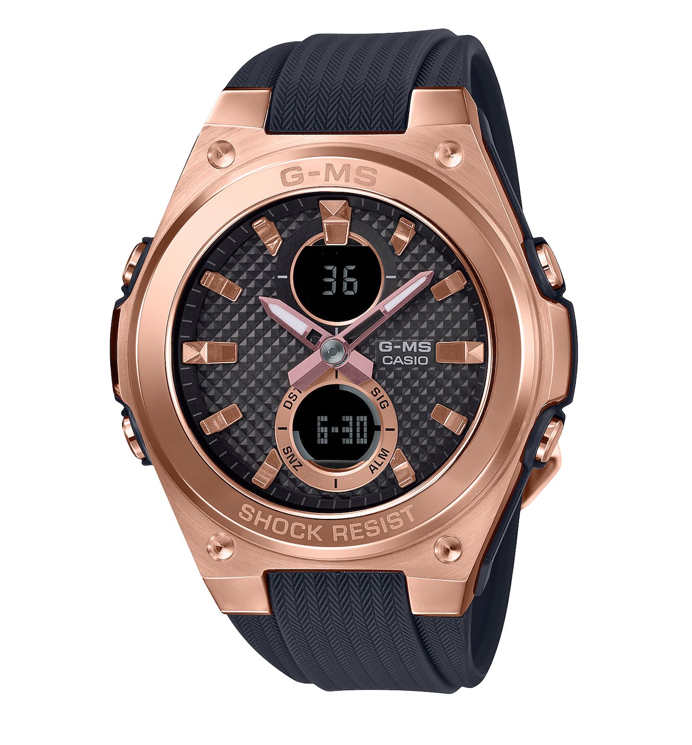 CASIO G-MS  レディース　腕時計 ブラック 腕時計(アナログ) 時計 レディース 日本卸し売り