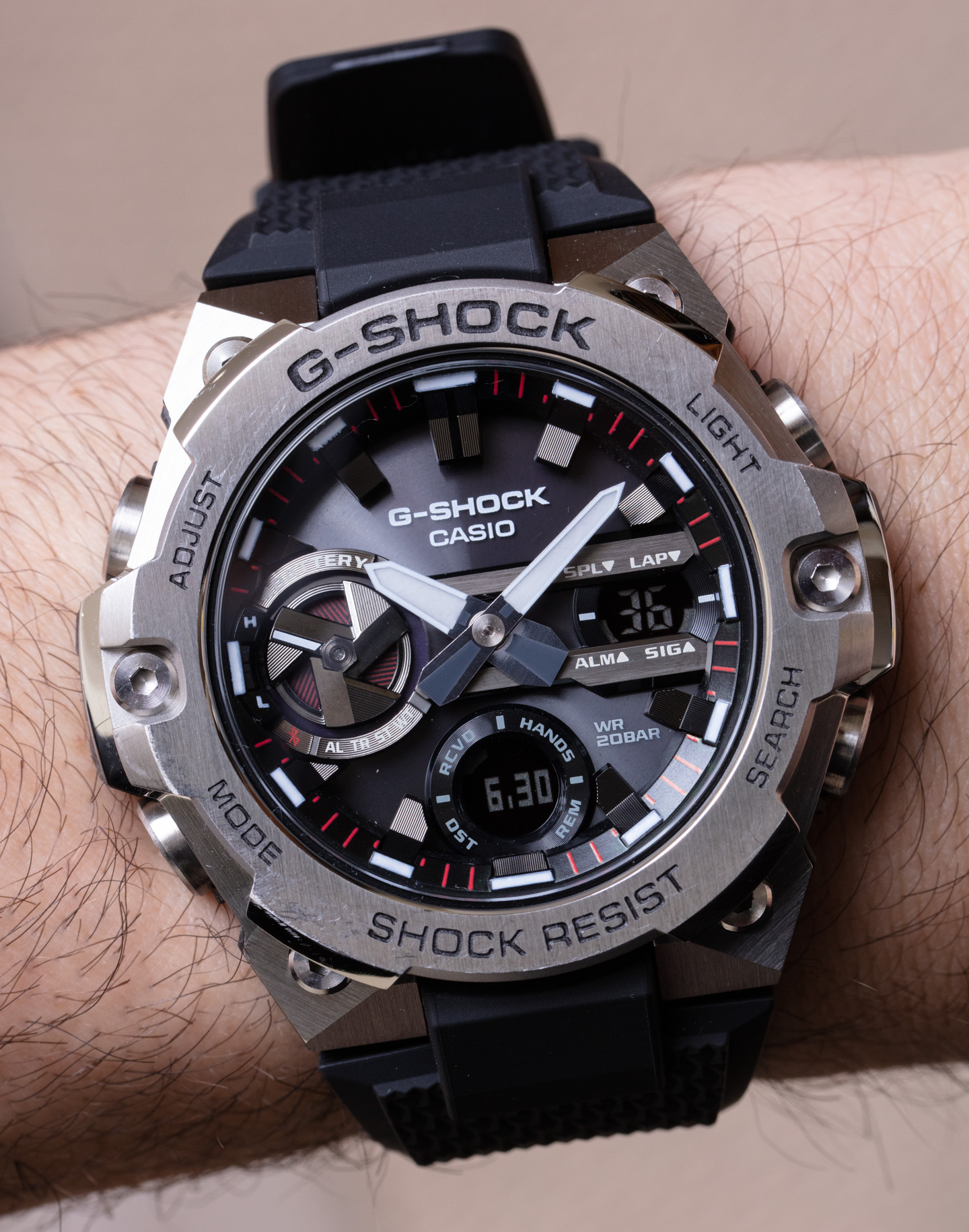 Casio G-SHOCK G-STEEL GSTB300S-1A Watch Review